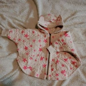 Noe and Zoe Teddy jacket in Hot pink